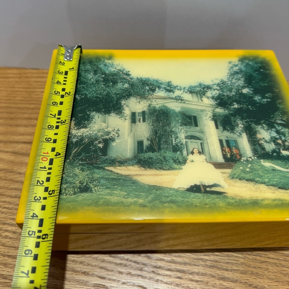 Vintage Heirloom Tradition San Francisco music box Gone with the Wind box - Picture 13 of 14